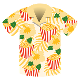 hibiscus and popcorn