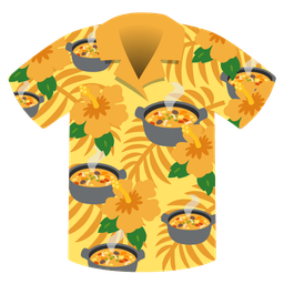 hibiscus and pot of food