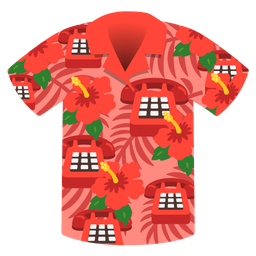 hibiscus and telephone