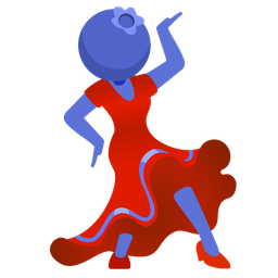 high-heeled shoe and blueberries