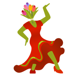 high-heeled shoe and bouquet