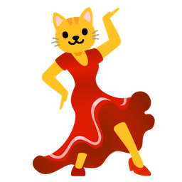 high-heeled shoe and cat face