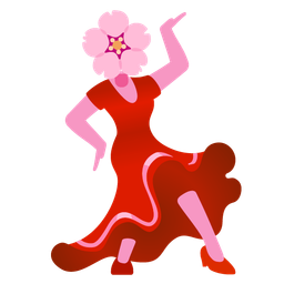 high-heeled shoe and cherry blossom