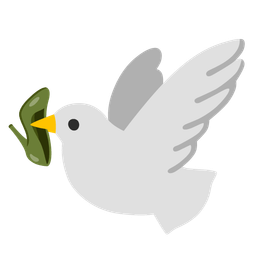 high-heeled shoe and dove