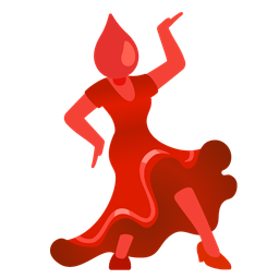 high-heeled shoe and drop of blood