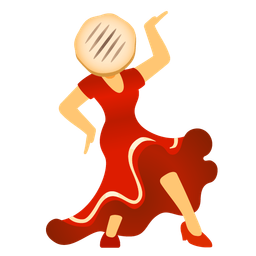 high-heeled shoe and flatbread