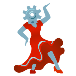 high-heeled shoe and gear