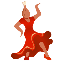 high-heeled shoe and poultry leg