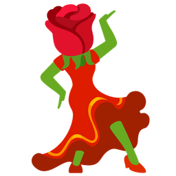 high-heeled shoe and rose