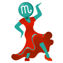 high-heeled shoe and Scorpio