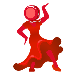 high-heeled shoe and yo-yo