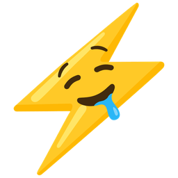 high voltage and drooling face