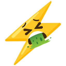 high voltage and face vomiting