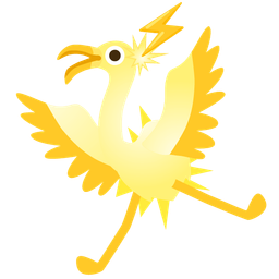 high voltage and flamingo