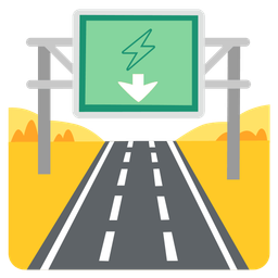 high voltage and motorway