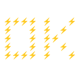 high voltage and OK button