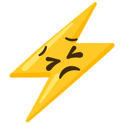 high voltage and persevering face