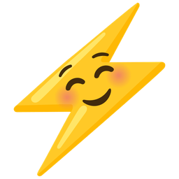 High voltage and Smiling face