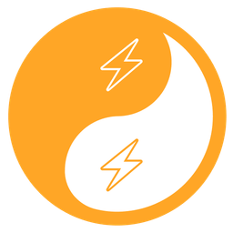 high voltage and yin yang
