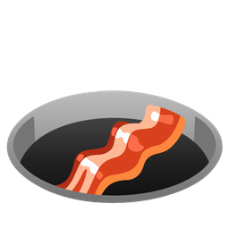 hole and bacon