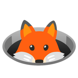 hole and fox