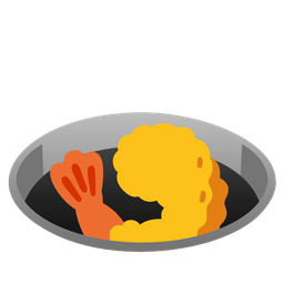 hole and fried shrimp