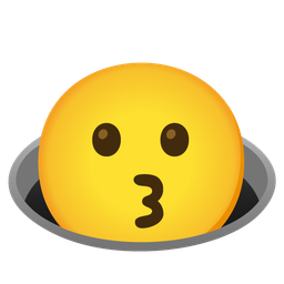 Hole and Kissing face