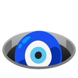 hole and nazar amulet