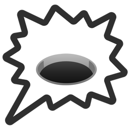 hole and right anger bubble