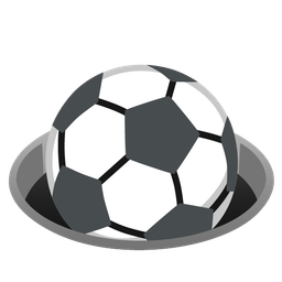 hole and soccer ball