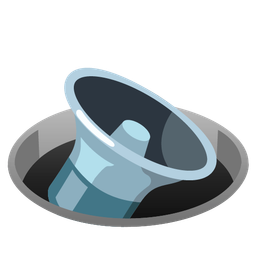 hole and speaker low volume