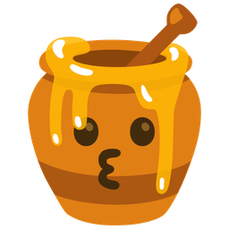 Honey pot and Kissing face