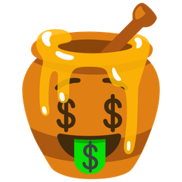 Honey pot and Money-mouth face