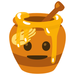 Honey pot and Saluting face