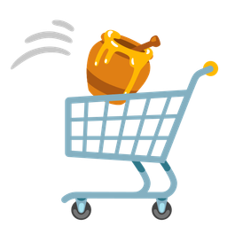 Honey pot and Shopping cart