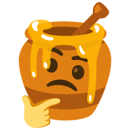Honey pot and Thinking face