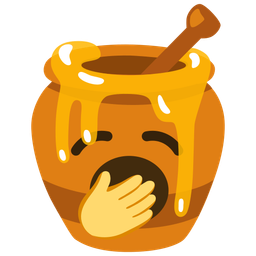 Honey pot and Yawning face