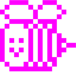 honeybee and alien monster