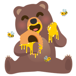 honeybee and bear