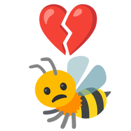 honeybee and broken heart