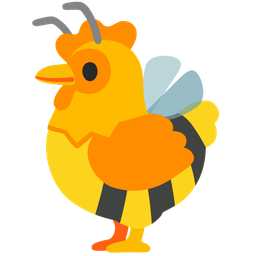 honeybee and chicken