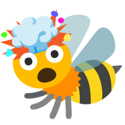 honeybee and exploding head