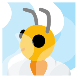 honeybee and hot springs