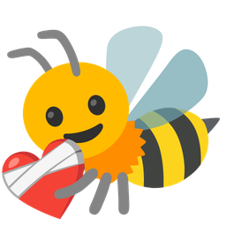 honeybee and mending heart