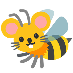honeybee and mouse face