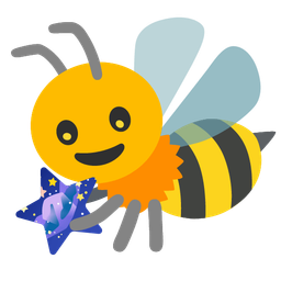 honeybee and telescope