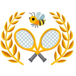 honeybee and tennis