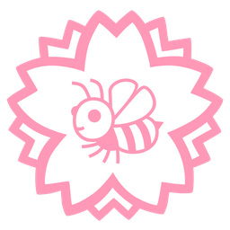 honeybee and white flower