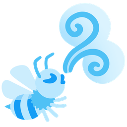 honeybee and wind face