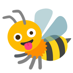 Honeybee and Zany face